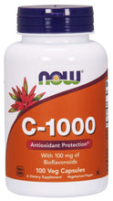 Load image into Gallery viewer, C-1000 W/ Bioflavonoids 100ct