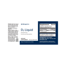 Load image into Gallery viewer, D3 Liquid 2fl oz. Ortho Molecular