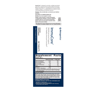 ImmuCore 90ct Ortho Molecular – Preckshot Pharmacy