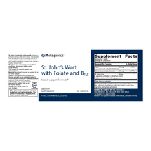 Load image into Gallery viewer, St. John's Wort W/ Floate and B12 60ct Ortho Molecular