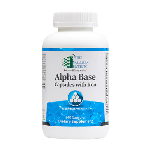 Alpha-Base Capsule W/Iron (240CT)