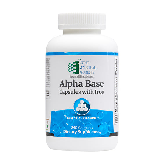 Alpha-Base Capsule W/Iron (240CT)
