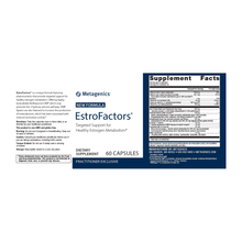 Load image into Gallery viewer, EstroFactors 60ct Ortho Molecular