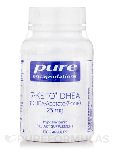 7-Keto DHEA 25mg 120ct Ortho Molecular