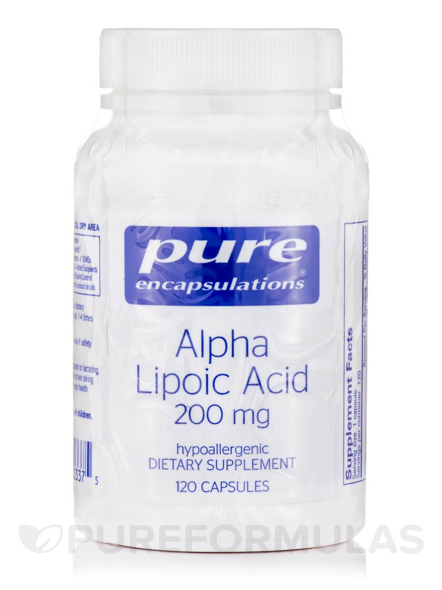 Alpha Lipoic Acid 200mg 120ct