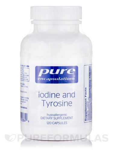 Iodine and Tyrosine 120ct