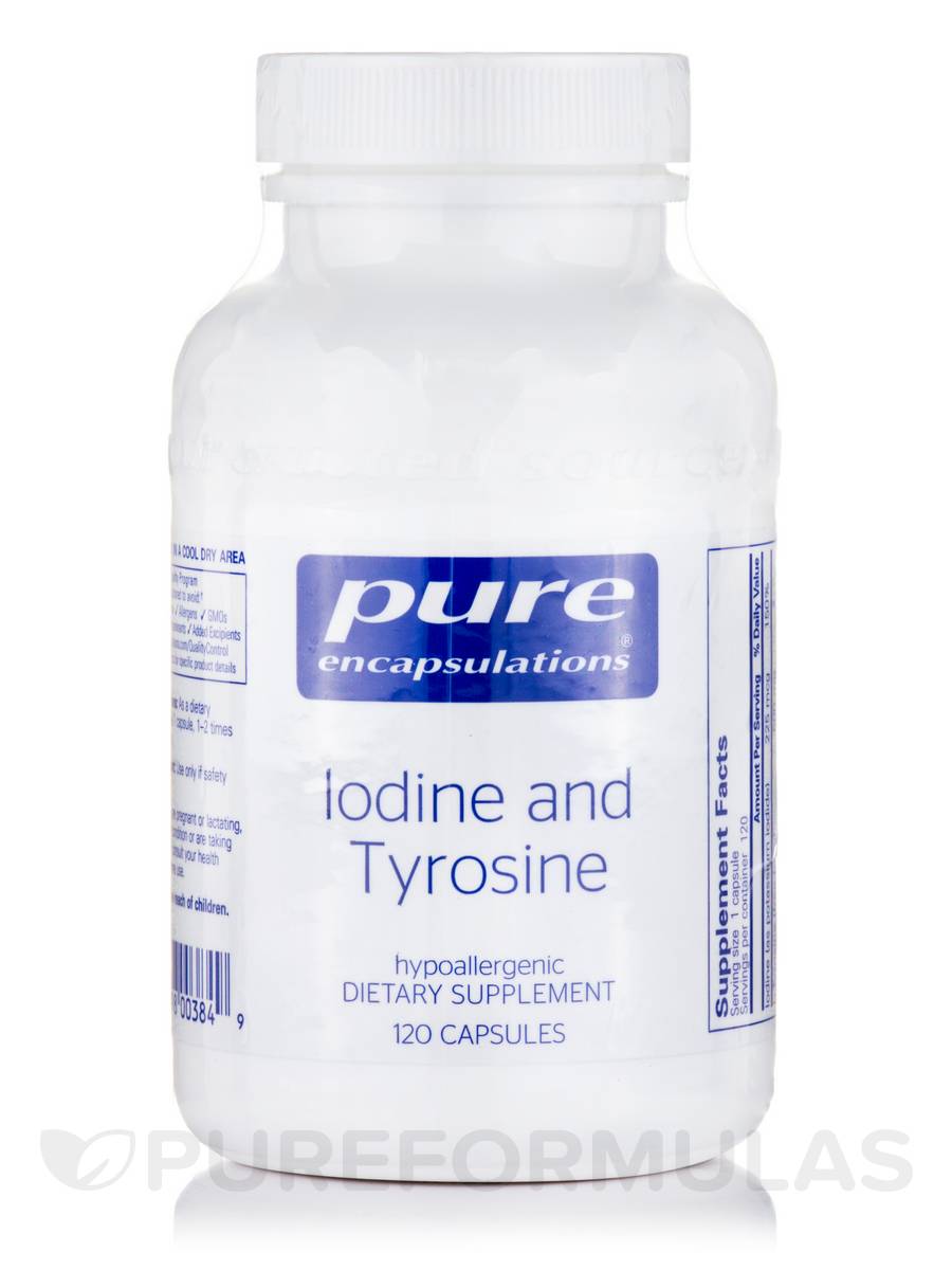 Iodine and Tyrosine 120ct