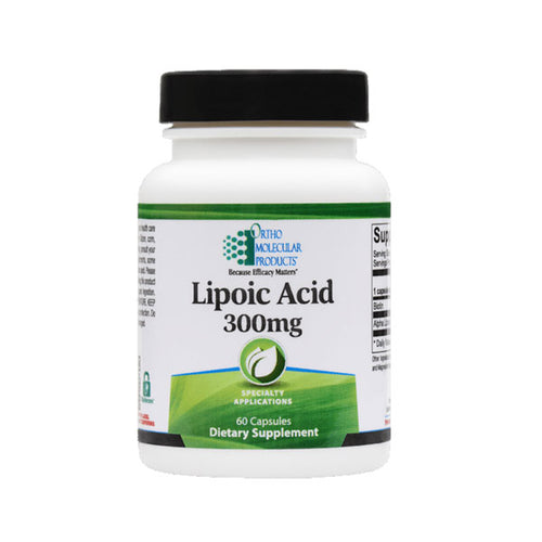Lipoic Acid 300mg 60ct Ortho Molecular